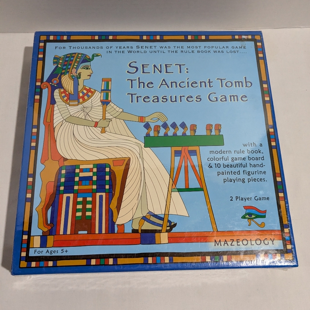 Senet: The Ancient Tomb Treasure Game  Board Game New Sealed